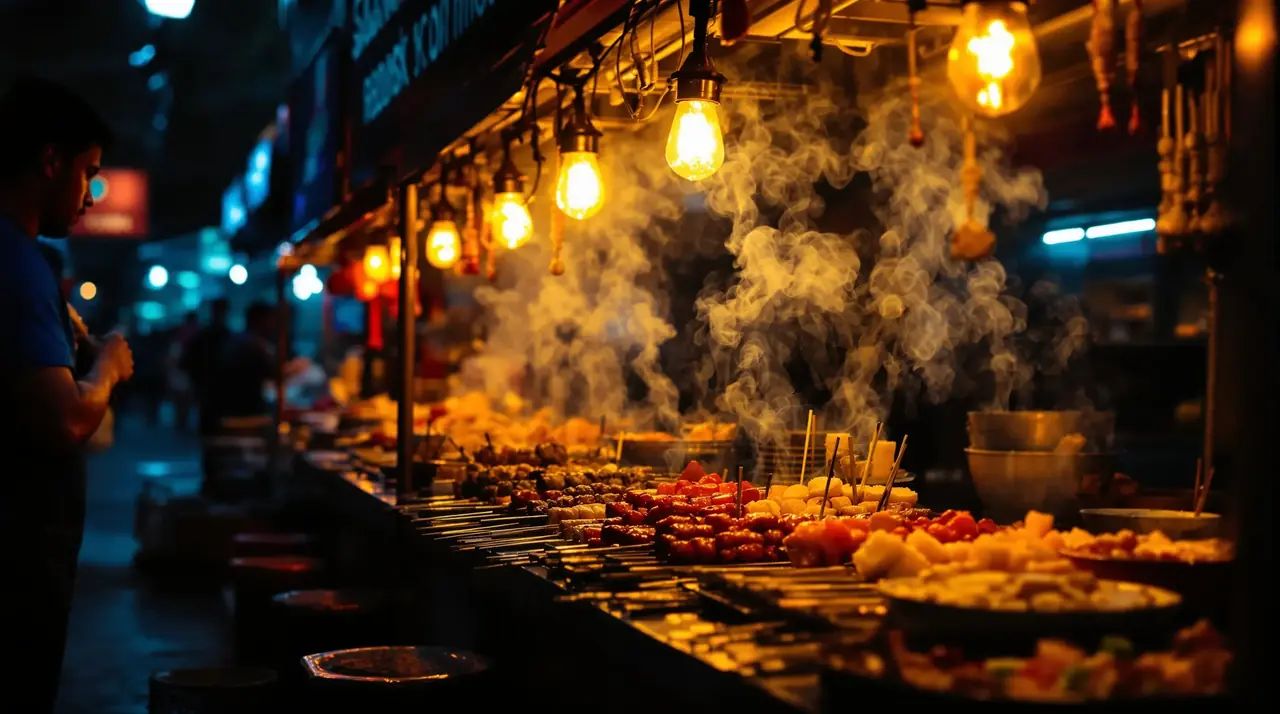 夜市探店之旅，人间烟火的深夜食堂 - 99视频在线排行榜第 12 名